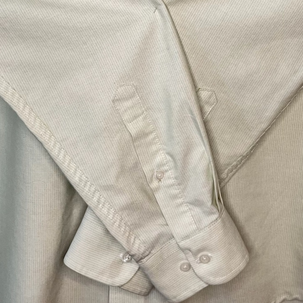 Gently used Dress Shirts Size 17.5 LIGHT GREEN